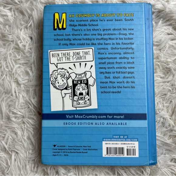The Misadventures of Max Crumbly 1: Locker Hero 1 Hardcover - Picture 3 of 6